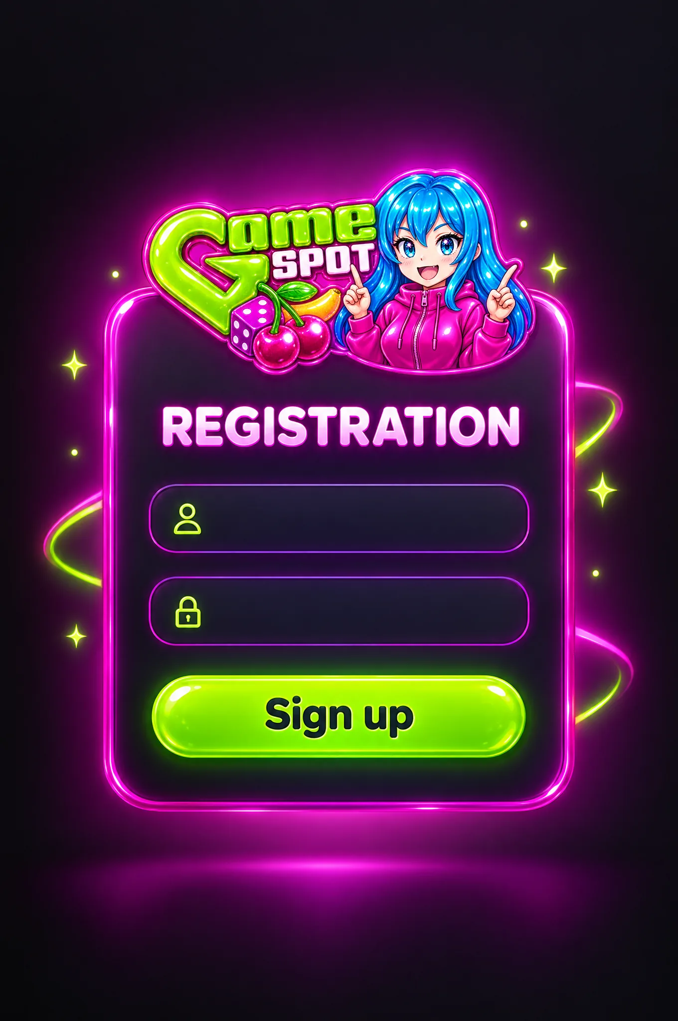 Ilustracja rejestracji w GameSpot
